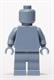 Sand Blue Lego Monochrome minifigure
